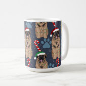 Christmas Leonberger Kaffeetasse (VorderseiteRechts)