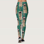 Christmas Leonberger Leggings (Rückseite)