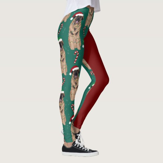 Christmas Leonberger Leggings (Rechts)