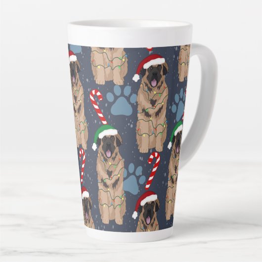 Christmas Leonberger Milchtasse (Rechte Ecke)