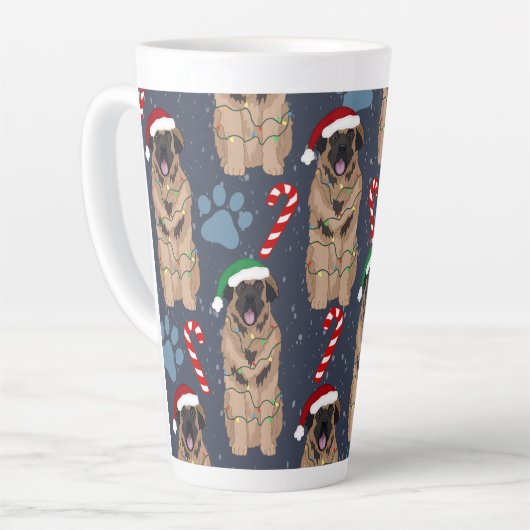 Christmas Leonberger Milchtasse (Linke Ecke)