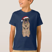 Christmas Leonberger T-Shirt (Vorderseite)