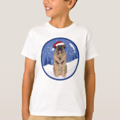 Christmas Leonberger T-Shirt (Vorderseite)