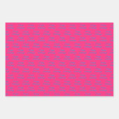 Christmas Lesbian Flamingos Flamingo Belles Custom Geschenkpapier Set (Vorderseite 2)