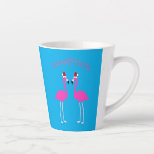 Christmas Lesbian Flamingos Flamingo Belles Milchtasse