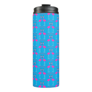 Christmas Lesbian Flamingos Flamingo Belles Thermosbecher