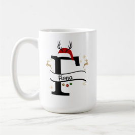 Christmas Letter F Alphabet  Kaffeetasse