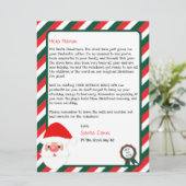 Christmas Letter From Santa Claus to Children (Stehend Vorderseite)