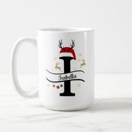Christmas Letter I Alphabet  Kaffeetasse