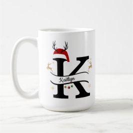 Christmas Letter K Alphabet  Kaffeetasse