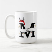 Christmas Letter M Alphabet Kaffeetasse (Links)