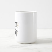Christmas Letter N Alphabet  Kaffeetasse (Mittel)