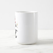 Christmas Letter Q Alphabet Kaffeetasse (Mittel)