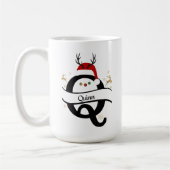 Christmas Letter Q Alphabet Kaffeetasse (Links)
