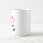 Christmas Letter R Alphabet Kaffeetasse (Mittel)