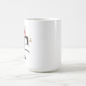 Christmas Letter T Alphabet Kaffeetasse (Mittel)