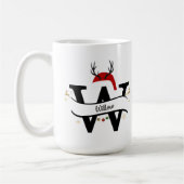 Christmas Letter W Alphabet Kaffeetasse (Links)