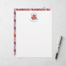 Christmas Letterhead Unique Watercolor Poinsettia Briefbogen