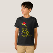 Christmas Libertarian Gadsden Don't Tread Snake T-Shirt (Vorne ganz)