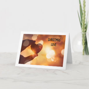 CHRISTMAS "LIEBE" AUF MEINE LIEBE-KARTE KARTE