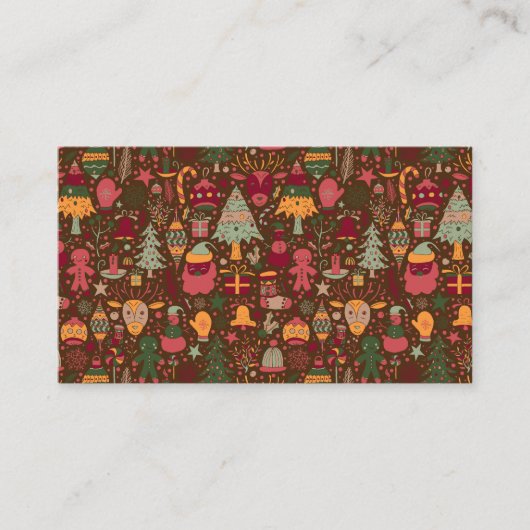 Christmas Life Visitenkarte (Vorderseite)