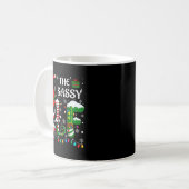Christmas Light Family Matching Pajamas Sy Elf Xma Kaffeetasse (Vorderseite Links)