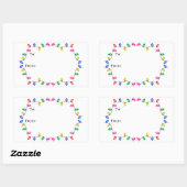 Christmas Light Gift Sticker (Blatt)