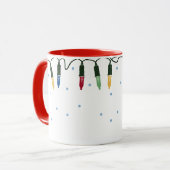 Christmas lights cup tasse (Vorderseite Links)