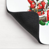 Christmas Lights Feral But Festive Funny Raccoon S Mousepad (Ecke)