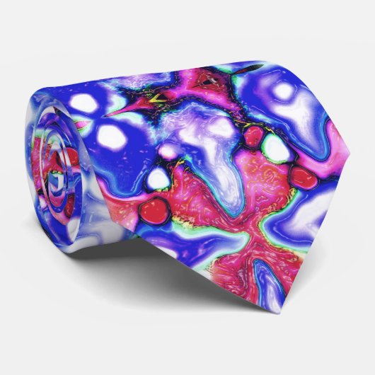 Christmas lights festive fun krawatte (Gerollt)