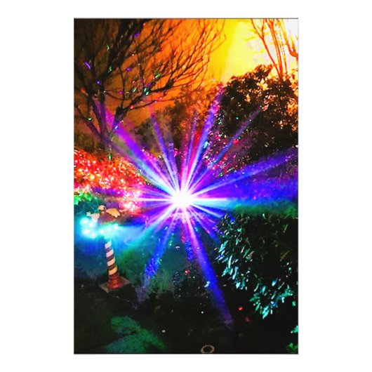 Christmas Lights Fotodruck (Vorne)