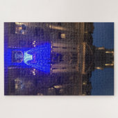 Christmas Lights, High Holborn, London, Großbritan Puzzle (Horizontal)