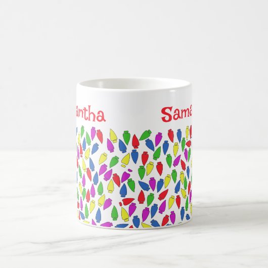 Christmas Lights Kaffeetasse (Mittel)