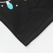 Christmas Lights Memaw Claus Family Matching Xmas  Fleecedecke (Ecke)