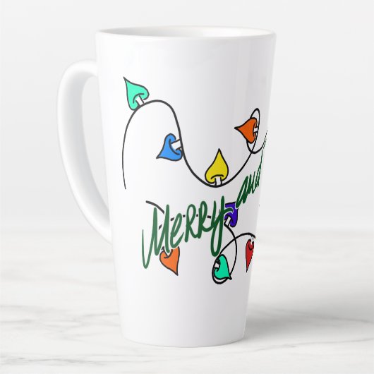 Christmas lights mug milchtasse (Linke Ecke)