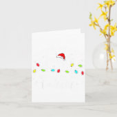 Christmas Lights Probably Just Gonna Jingle Some O Karte (Gelbe Blume)