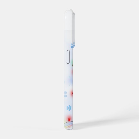 Christmas Lights Reindeer iPhone Hülle (Rechte Seite)