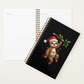 Christmas Lights Sloth Wearing Xmas Hat - Sloth Lo Planer (Anzeige)