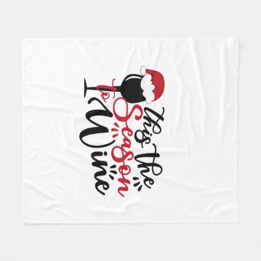 Christmas Lines Abstract Merchandise Fleecedecke (Vorderseite (Horizontal))