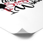 Christmas Lines Abstract Merchandise Poster (Ecke)