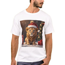 Christmas Lion T - Shirt