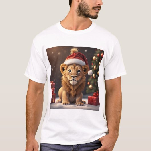 Christmas Lion T - Shirt (Vorderseite)