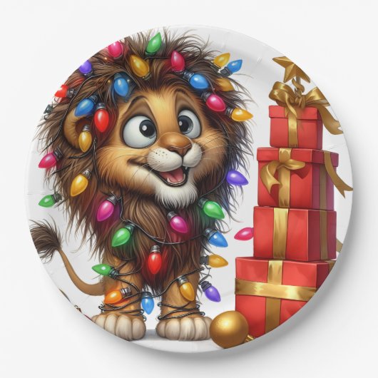 Christmas Lion Teller (Vorderseite)