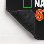 Christmas List Nice Naughty 6 7 Funny Six Seven Me Mousepad (Ecke)