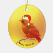 Christmas Little Bird Keramik Ornament (Links)