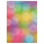 Christmas Llama Clipboard Klemmbrett (Rückseite)