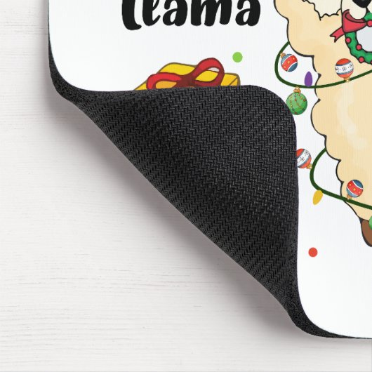 Christmas Llama Mousepad (Ecke)