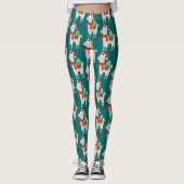 Christmas Llamas Leggings (Vorderseite)