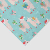 Christmas Llamas Seidenpapier (Ausschnitt)