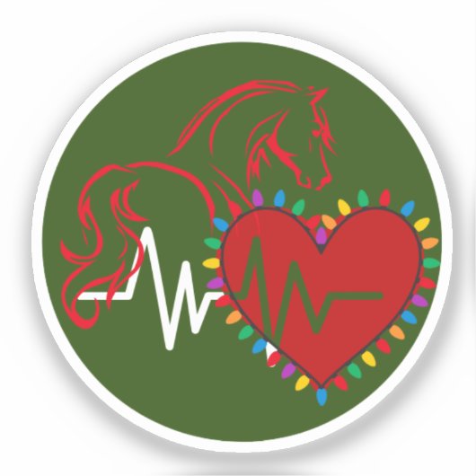 Christmas Logo Sticker (Vorderseite)